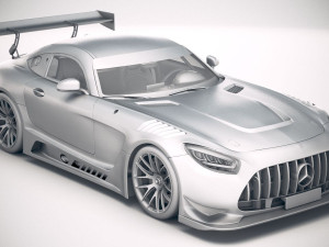 Mercedes-Benz AMG GT3 2020 3D मॉडल