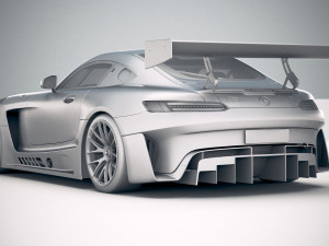 Mercedes-Benz AMG GT3 2020 3D मॉडल