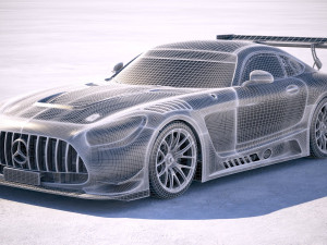 Mercedes-Benz AMG GT3 2020 3D मॉडल