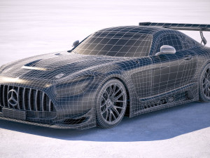 Mercedes-Benz AMG GT3 2020 3D मॉडल