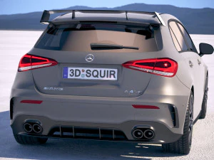 Mercedes-Benz A45 S AMG 4matic 2020 3D Model