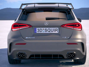 Mercedes-Benz A45 S AMG 4matic 2020 3D Model