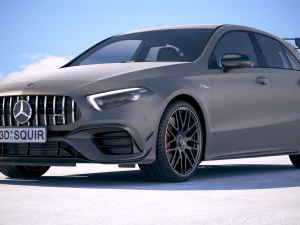 Mercedes-Benz A45 S AMG 4matic 2020 3D Model