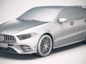 Mercedes-Benz A45 S AMG 4matic 2020 Modelo 3D