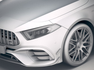 Mercedes-Benz A45 S AMG 4matic 2020 Modelo 3D