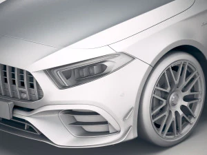 Mercedes-Benz A45 S AMG 4matic 2020 3D Model