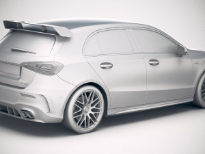 Mercedes-Benz A45 S AMG 4matic 2020 Modelo 3D