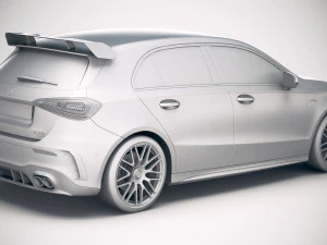 Mercedes-Benz A45 S AMG 4matic 2020 3D Model