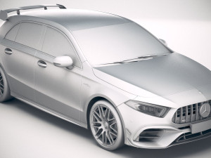 Mercedes-Benz A45 S AMG 4matic 2020 Modelo 3D