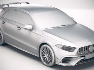 Mercedes-Benz A45 S AMG 4matic 2020 3D Model