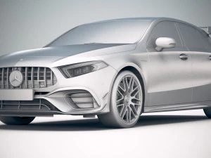Mercedes-Benz A45 S AMG 4matic 2020 3D Model