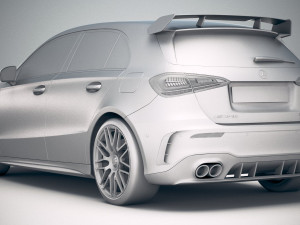Mercedes-Benz A45 S AMG 4matic 2020 Modelo 3D