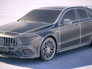 Mercedes-Benz A45 S AMG 4matic 2020 3D Model