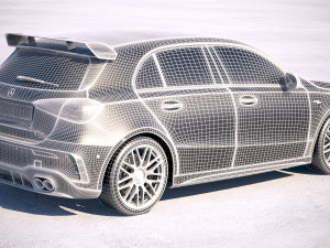 Mercedes-Benz A45 S AMG 4matic 2020 Modelo 3D