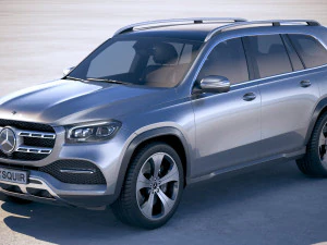 Mercedes-Benz GLS Basic 2020 3D Modell