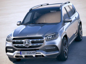 Mercedes-Benz GLS Basic 2020 3D Model