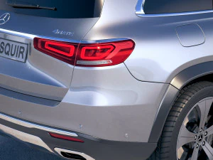 Mercedes-Benz GLS Basic 2020 3D Model