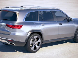 Mercedes-Benz GLS Basic 2020 3D Model
