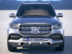Mercedes-Benz GLS Basic 2020 3D Model
