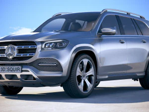 Mercedes-Benz GLS Basic 2020 3D Model