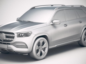 Mercedes-Benz GLS Basic 2020 Modello 3D