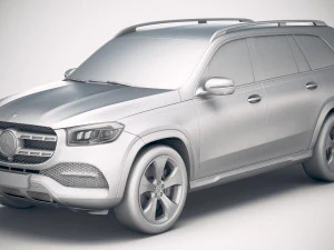 Mercedes-Benz GLS Basic 2020 3D Model