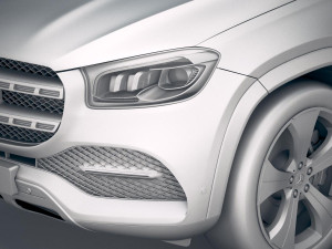 Mercedes-Benz GLS Basic 2020 Modello 3D