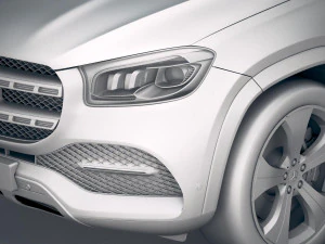 Mercedes-Benz GLS Basic 2020 3D Model