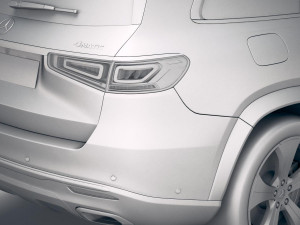 Mercedes-Benz GLS Basic 2020 Modello 3D