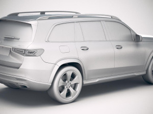 Mercedes-Benz GLS Basic 2020 Modello 3D