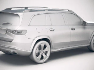 Mercedes-Benz GLS Basic 2020 3D Model