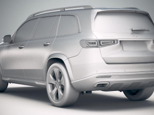 Mercedes-Benz GLS Basic 2020 Modello 3D