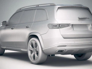 Mercedes-Benz GLS Basic 2020 3D Model