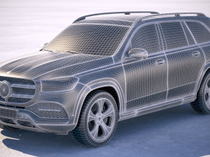 Mercedes-Benz GLS Basic 2020 Modello 3D