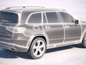 Mercedes-Benz GLS Basic 2020 Modello 3D