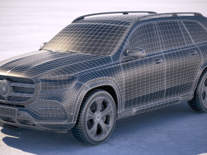 Mercedes-Benz GLS Basic 2020 Modello 3D