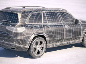 Mercedes-Benz GLS Basic 2020 3D Model