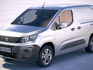 Peugeot Partner 2019 Modèle 3D