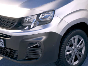 Peugeot Partner 2019 3D Model