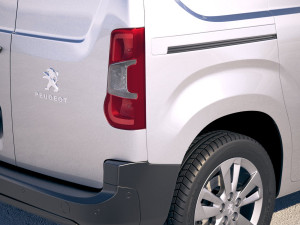Peugeot Partner 2019 3D 模型