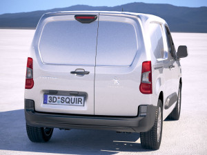 Peugeot Partner 2019 3D 模型