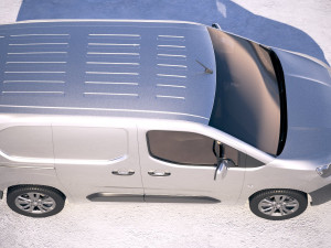 Peugeot Partner 2019 3D 模型