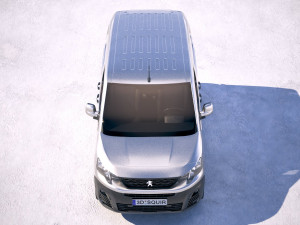 Peugeot Partner 2019 3D 模型