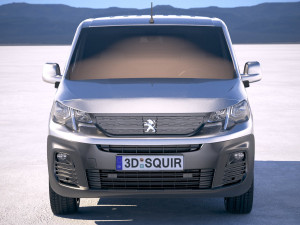 Peugeot Partner 2019 3D 模型