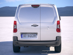 Peugeot Partner 2019 3D 模型