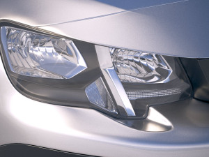 Peugeot Partner 2019 3D 模型