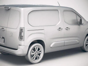 Peugeot Partner 2019 3D Model