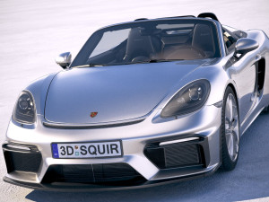 Porsche 718 Boxster Spyder 2020 Modelo 3D