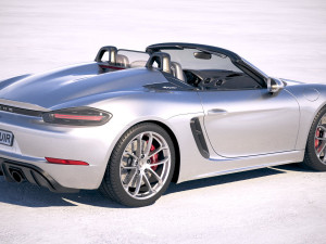 Porsche 718 Boxster Spyder 2020 Modelo 3D