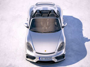 Porsche 718 Boxster Spyder 2020 Modelo 3D